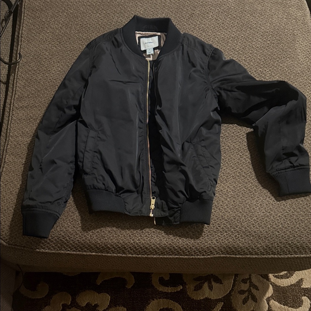 Old Navy Woman’s Dark Bomber Jacket